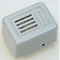 RS PRO Magnetic Buzzer Component PCB Mount 77 dB Continuous Internal Drive 8-16 V dc 15.5 x 17.3 x 23.4 mm 6221433P