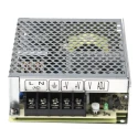 MEAN WELL 76.8W 24V DC 3.2A Switching Power Supply, Universal Input 88-264V AC, Chassis Mount RS-75-24
