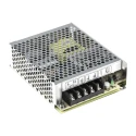 MEAN WELL 76.8W 24V DC 3.2A Switching Power Supply, Universal Input 88-264V AC, Chassis Mount RS-75-24