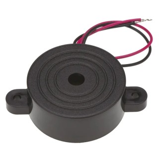 NEUTRAL Panel Mount Continuous Internal Buzzer 92 dB Sound Level, 41.8 mm Diameter, 16 mm Height, 50 mm Length, 3 V 622-1512