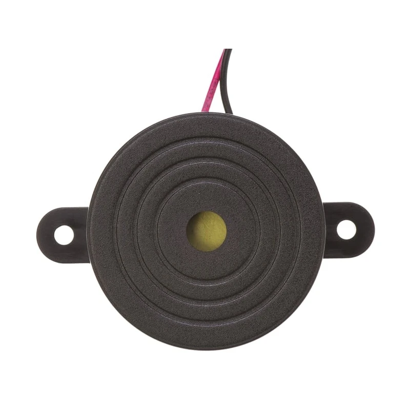NEUTRAL Panel Mount Continuous Internal Buzzer 92 dB Sound Level, 41.8 mm Diameter, 16 mm Height, 50 mm Length, 3 V 622-1512