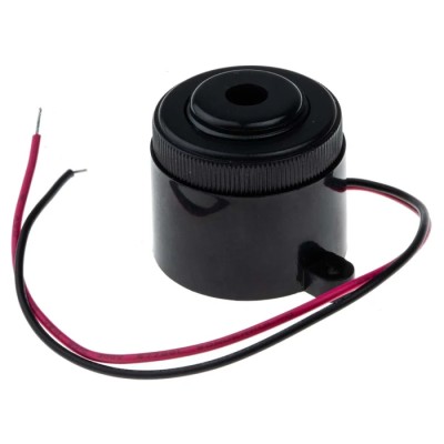 RS PRO 85 dB Panel Mount Continuous Internal Buzzer 28 mm Diameter 3 V dc Min 28 V dc Max 622-1578