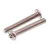 RS PRO Plain Stainless Steel Button Tamper Proof Security Screw M3 x 20 mm 621-2653