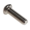 RS PRO Plain Stainless Steel Button Tamper Proof Security Screw, M6 x 20 mm 621-2710