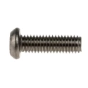 RS PRO Plain Stainless Steel Button Tamper Proof Security Screw, M6 x 20 mm 621-2710