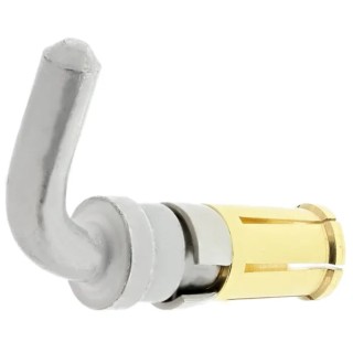 RS PRO Female Solder D-Sub Connector Power Contact, Gold over Nickel Plating, 20A Current, 8 AWG 301-6834