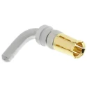 RS PRO Female Solder D-Sub Connector Power Contact, Gold over Nickel Plating, 20A Current, 8 AWG 301-6834