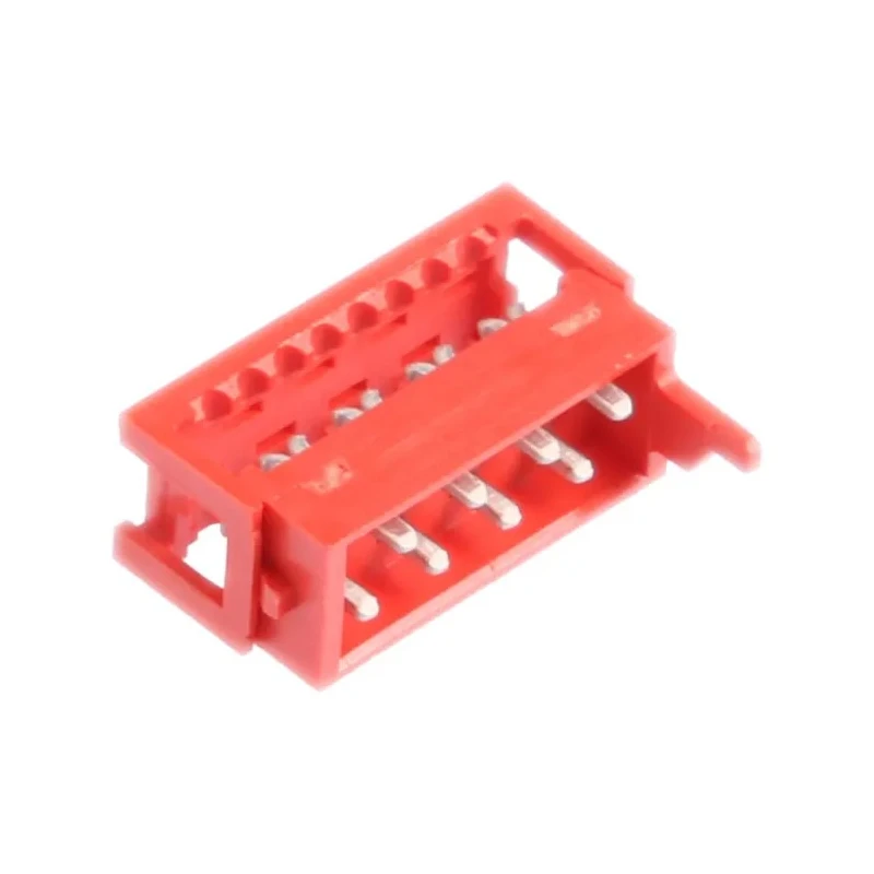 TE Connectivity 8-Way IDC Connector Male for Cable, 2 Row, 1.27mm Pitch, Tin Over Nickel Plating 7-215083-8