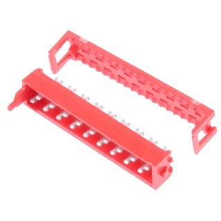 TE Connectivity 18-Way IDC Male Connector for Cable, 2 Row, 230V AC, 1.5A Current, 1.27mm Pitch 8-0215083-8