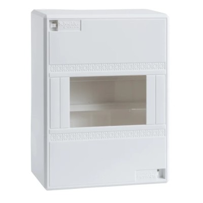 Schneider Electric G9 Enclosure for use with DlN Standard Devices, Surface Mount, IP30, Self-Extinguishing Material 13396
