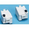 TE Connectivity Connector Cover Male/Female Universal MATE-N-LOK Series Nylon Housing 641776-1