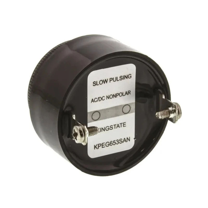 RS PRO 85 dB Screw Mount Slow Pulse Internal Piezo Buzzer 6 V ac/dc Min 28 V ac/dc Max 6221483P