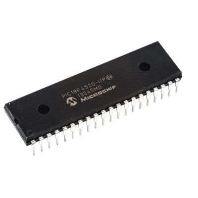 Microchip 8 bit PIC Microcontroller 40 MHz 32 kB FLASH 256B Additional FLASH PIC18F4520-I/P