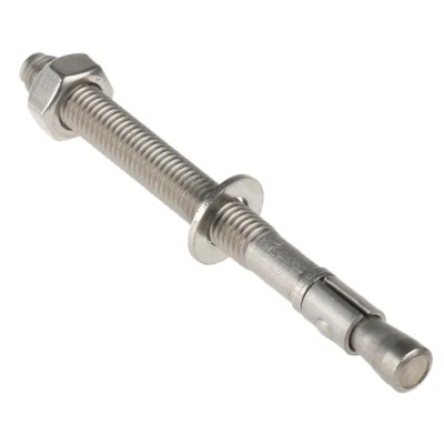 RS PRO Stainless Steel Captive Stud Through Bolt Anchor M8 Thread Size 95 mm Length 8 mm Drill Diameter 622-1950
