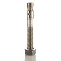 RS PRO Stainless Steel Captive Stud Through Bolt Anchor M16 Thread Size 130 mm Length 16 mm Drill Diameter 622-2010