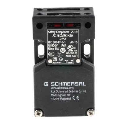 Schmersal Safety Interlock Switch Keyed Fibreglass Reinforced Thermoplastic IP67 230V AC 4A AZ16