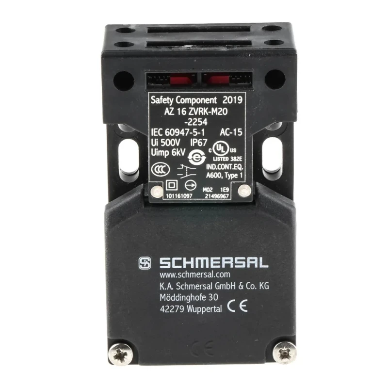 Schmersal Safety Interlock Switch Keyed Fibreglass Reinforced Thermoplastic IP67 230V AC 4A AZ16