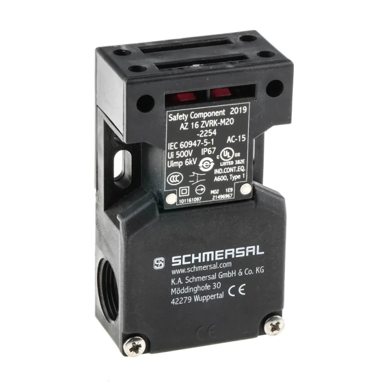 Schmersal Safety Interlock Switch Keyed Fibreglass Reinforced Thermoplastic IP67 230V AC 4A AZ16