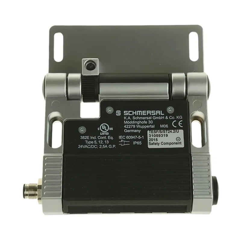 Schmersal Safety Hinge Switch 2 NO/2 NC, Polyester Housing, IP65, 24V DC/230V AC TVS 410ST2-11/11U