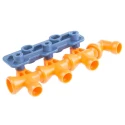 RS PRO Acetal Copolymer Push-in Flexible Coolant Hose 3-Way Manifold 623-5303