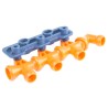 RS PRO Acetal Copolymer Push-in Flexible Coolant Hose 3-Way Manifold 623-5303