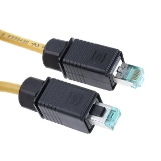 HARTING Cat6 Ethernet Cable 20 m Green RJ45 Male to RJ45 Male U/FTP PVC 09457451553