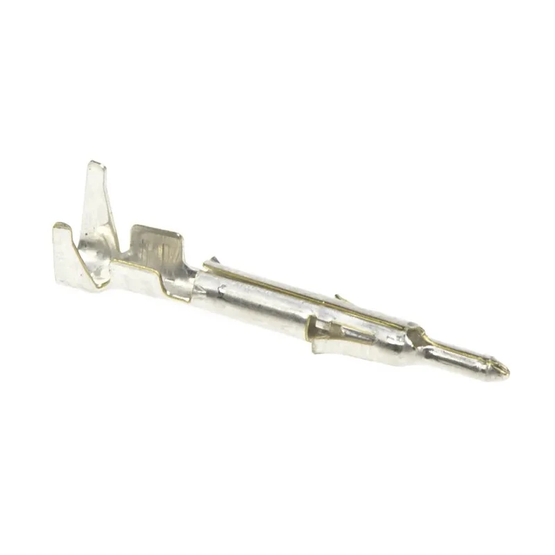 TE Connectivity Mini-Universal MATE-N-LOK Series Male Crimp Terminal 7A 22-18 AWG Brass Tin Plated 170364-1