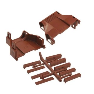 TE Connectivity Strain Relief Kit for Use with Metrimate Square Grid Plug and Receptacles 207603-1