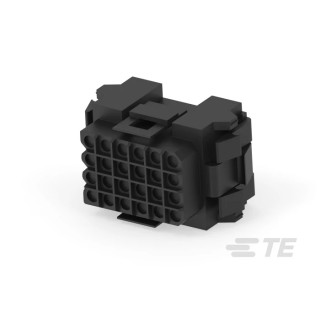 TE Connectivity Metrimate Male Connector Housing 5mm Pitch 24 Way 4 Row Straight 207304-1