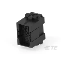TE Connectivity Metrimate Female Connector Housing 18 Contacts 6 Row Straight Panel Mount 5 mm Pitch 207443-1