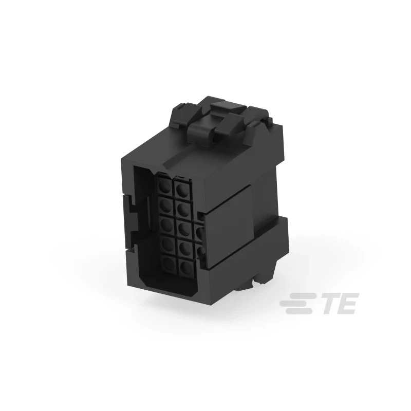 TE Connectivity Metrimate Female Connector Housing 18 Contacts 6 Row Straight Panel Mount 5 mm Pitch 207443-1