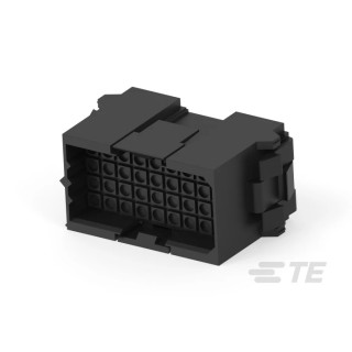 TE Connectivity Metrimate Female Connector Housing, 36 Contacts, 9 Rows, 5 mm Pitch, Panel Mount, Thermoplastic 207020-1