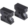 RS PRO Coaxial Type Crimp Die Set, Uninsulated, Black, Fits Tubular Cable Lug 624-1358