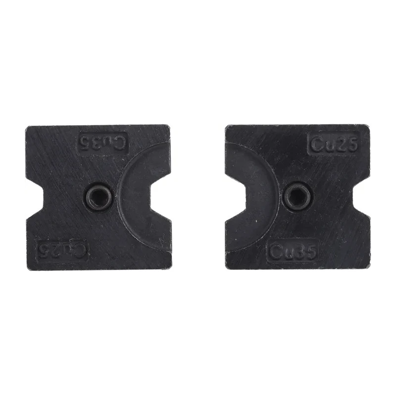RS PRO Coaxial Type Crimp Die Set, Uninsulated, Black, Fits Tubular Cable Lug 624-1358