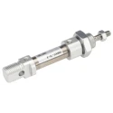 SMC Pneumatic Piston Rod Cylinder, Aluminium Alloy Body, Clevis Mount, Double Acting, 10 mm Stroke, M6 Male Rod Thread CD85
