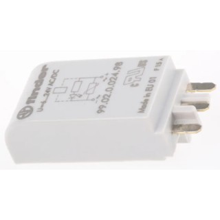 Finder Pluggable Function Module LED Varistor Circuit Protection Module Italy 99.02.0.024.98