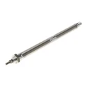 SMC 200 mm Pneumatic Piston Rod Cylinder Double Acting Aluminium Alloy Body Clevis Mount CD85