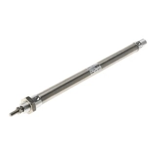 SMC 200 mm Pneumatic Piston Rod Cylinder Double Acting Aluminium Alloy Body Clevis Mount CD85