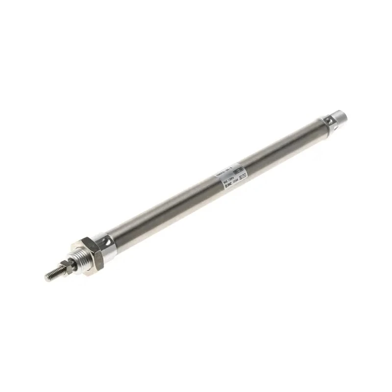 SMC 200 mm Pneumatic Piston Rod Cylinder Double Acting Aluminium Alloy Body Clevis Mount CD85