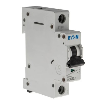 Eaton xEffect Miniature Circuit Breaker, 1-Pole, 10A, Type C, 230V AC, 60V DC, 10kA Breaking Capacity 278557 FAZ-C10/1