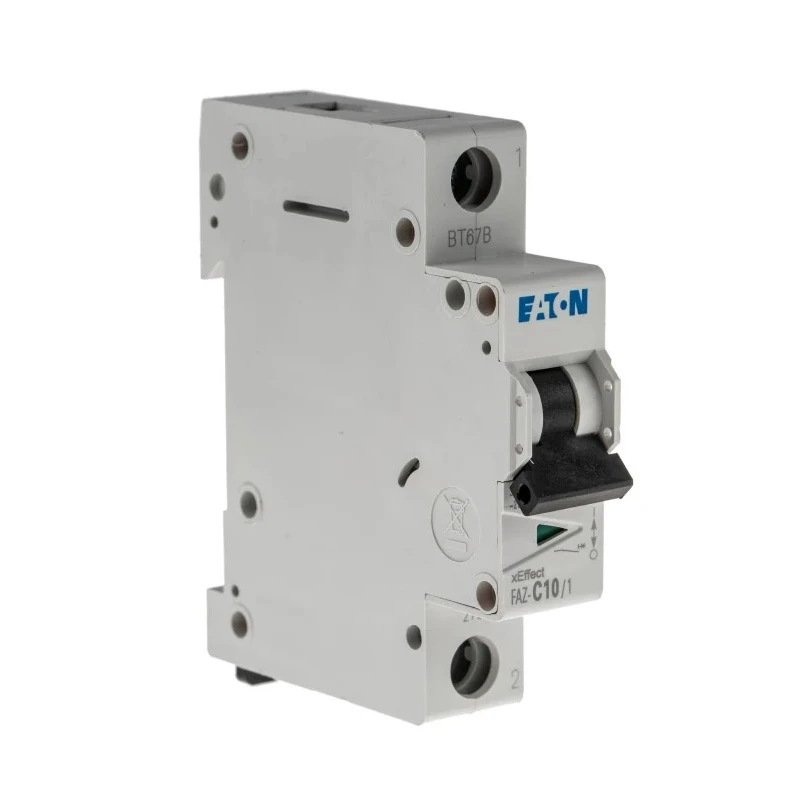 Eaton xEffect Miniature Circuit Breaker, 1-Pole, 10A, Type C, 230V AC, 60V DC, 10kA Breaking Capacity 278557 FAZ-C10/1