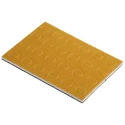 RS PRO Circular Polymer Non-Slip Pad, 8 mm Diameter, 3 mm Thickness, Self-Adhesive, Operating Temp 0 to 50°C 302-2946