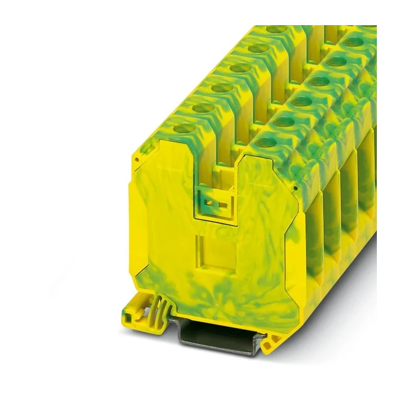 Phoenix Contact UT 35-PE Series Earth Terminal Block 1-Level, Screw Termination, 1.5mm² to 35mm² Cable CSA, 125A 3044241