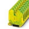 Phoenix Contact UT 35-PE Series Earth Terminal Block 1-Level, Screw Termination, 1.5mm² to 35mm² Cable CSA, 125A 3044241