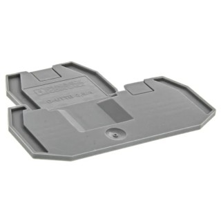 Phoenix Contact End Cover for DIN Rail Terminal Blocks, Polyamide Grey, Series D-UTTB 3047293