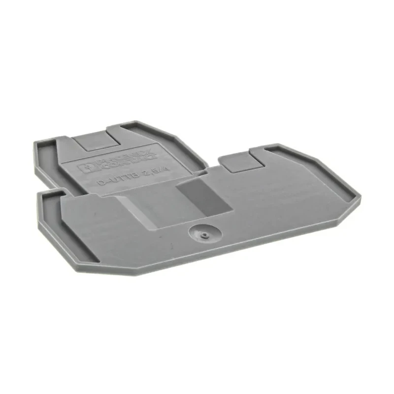 Phoenix Contact End Cover for DIN Rail Terminal Blocks, Polyamide Grey, Series D-UTTB 3047293