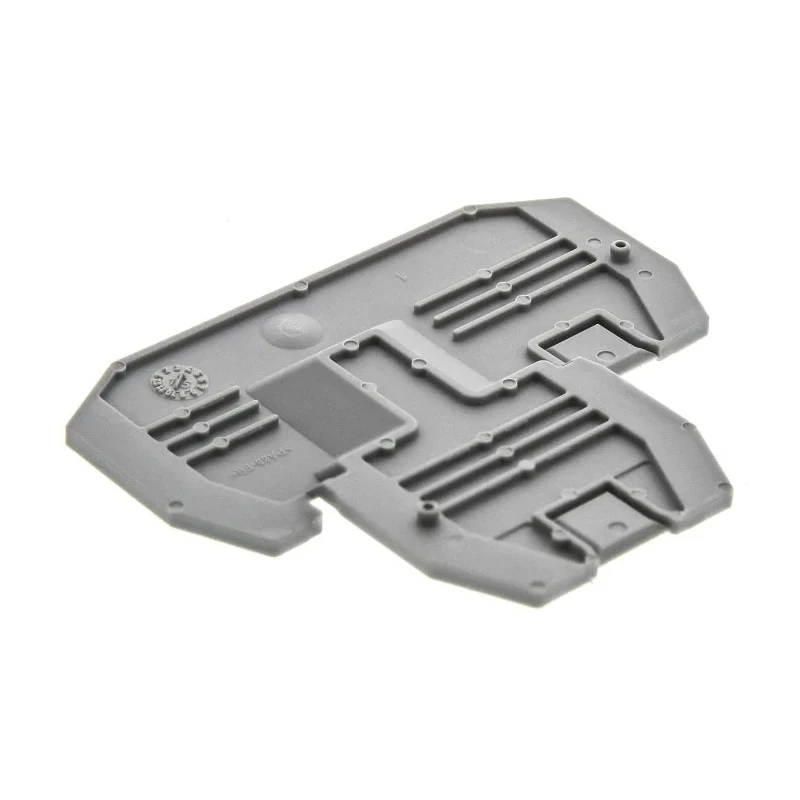 Phoenix Contact End Cover for DIN Rail Terminal Blocks, Polyamide Grey, Series D-UTTB 3047293