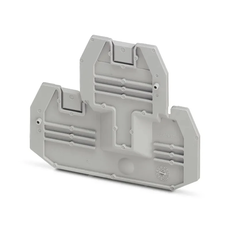 Phoenix Contact End Cover for DIN Rail Terminal Blocks, Polyamide Grey, Series D-UTTB 3047293