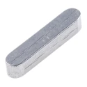 RS PRO Steel Feather Key 20 mm Length 4 mm Width 4 mm Height Model 302-4015