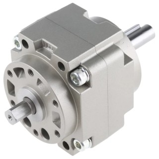 SMC Pneumatic Rotary Actuator 50mm Bore Double Shaft 1 Mpa Maximum Pressure CRB1